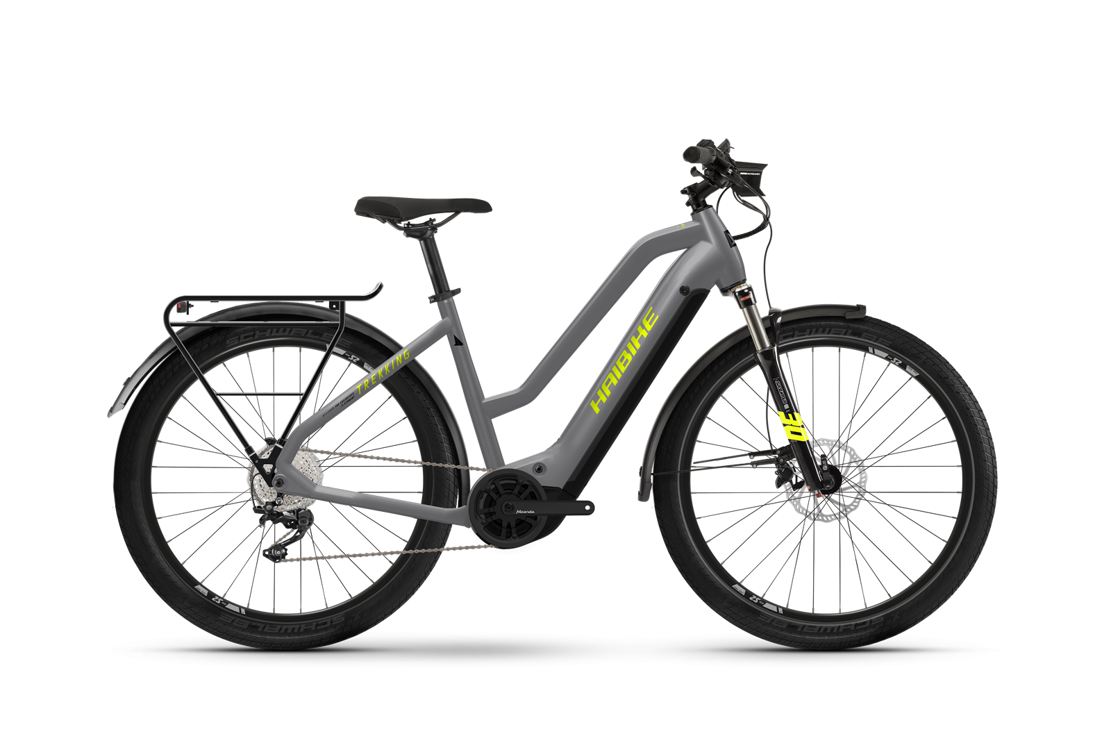 Haibike Trekking 6 Mid I630wh 10-g Deore 2022 Elcykel  Hybrid